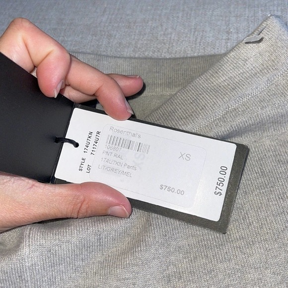 ralph lauren // black label cashmere blend pull on pants nwt - Picture 4 of 8